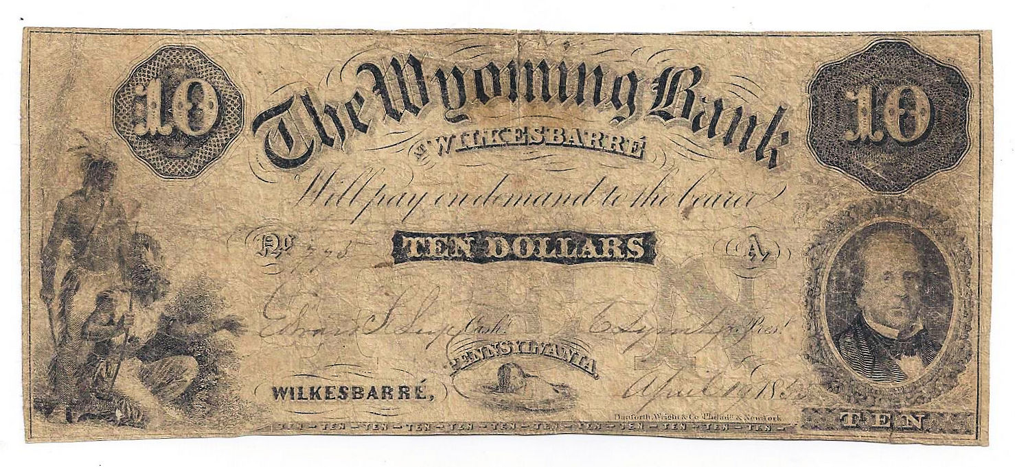 Wyoming bank note