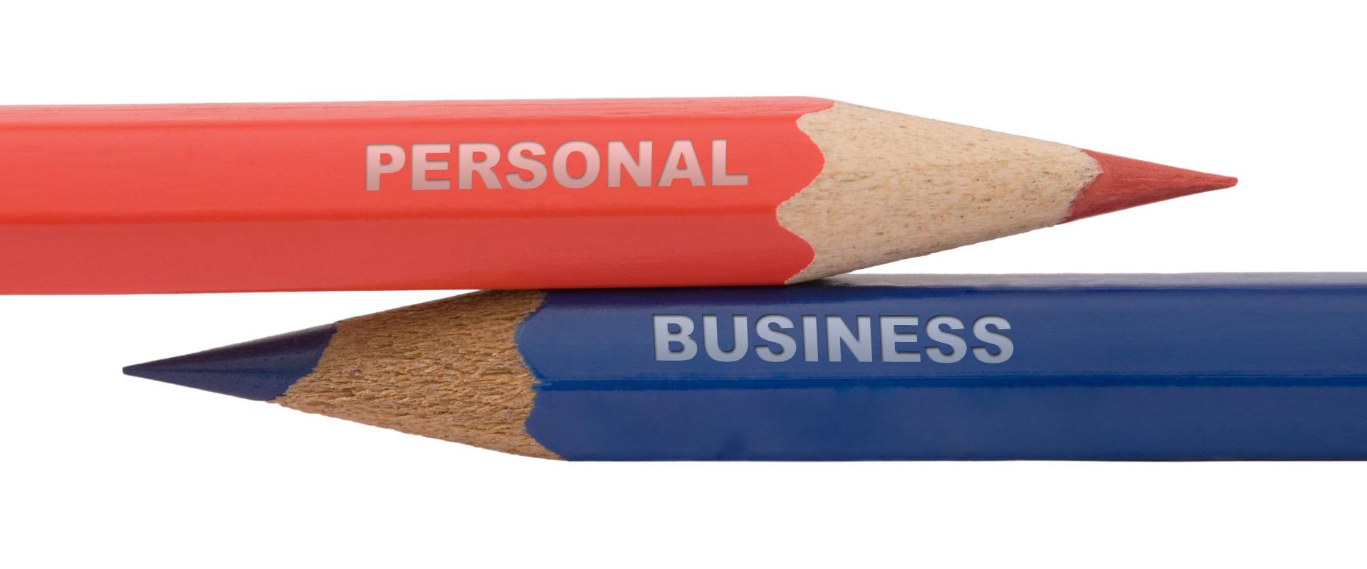 business vs. personal